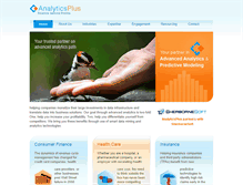 Tablet Screenshot of analyticsplus.com